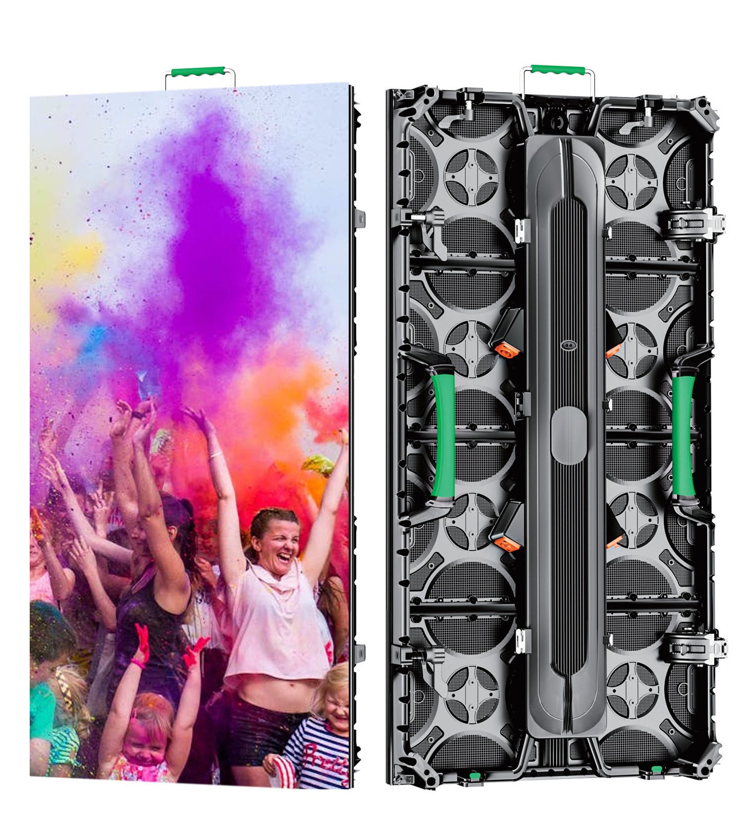 P4.81 Indoor LED Video Wall Panel 500*1000mm Die-Cast Aluminum Cabinet