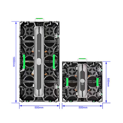 P2.976 Indoor Rental LED Display | 500*500mm Die-Cast Aluminum | High ROI for Weddings & Corporate Events